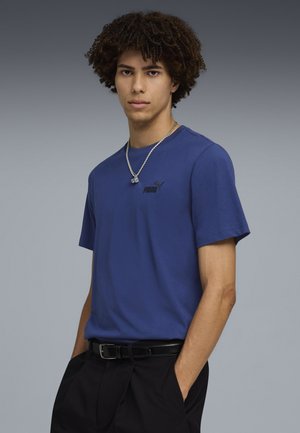 Puma, ESS SMALL NO. 1 LOGO TEE (S) - Camiseta básica - blue jewel