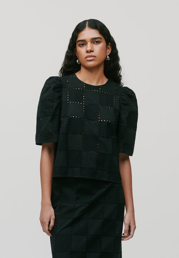 ELISABETH ANN - Bluse - schwarz