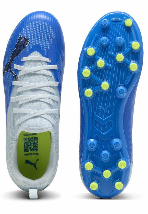 PUMA ULTRA 7 MATCH MG FUSSBALLSCHUHE UNISEX - Football boots artificial grass - ultra blue-icy blue- black-lime squeeze — foto 3