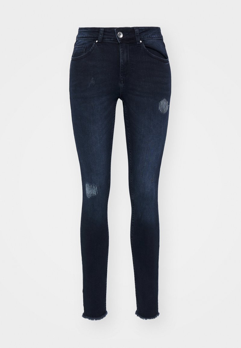 Only Jeans Skinny Fit donkerblauw denim