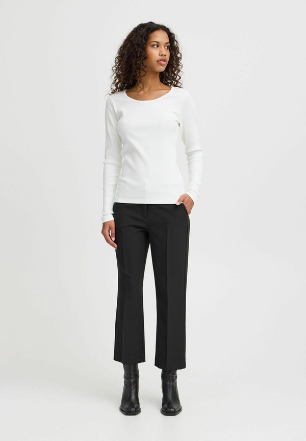 IHPALMER RIB - Long sleeved top - cloud dancer4