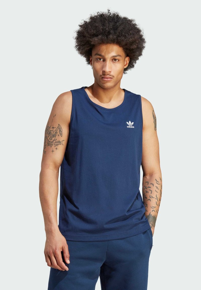 adidas Originals ESSENTIALS TANK Top night indigo/blauw Zalando.nl
