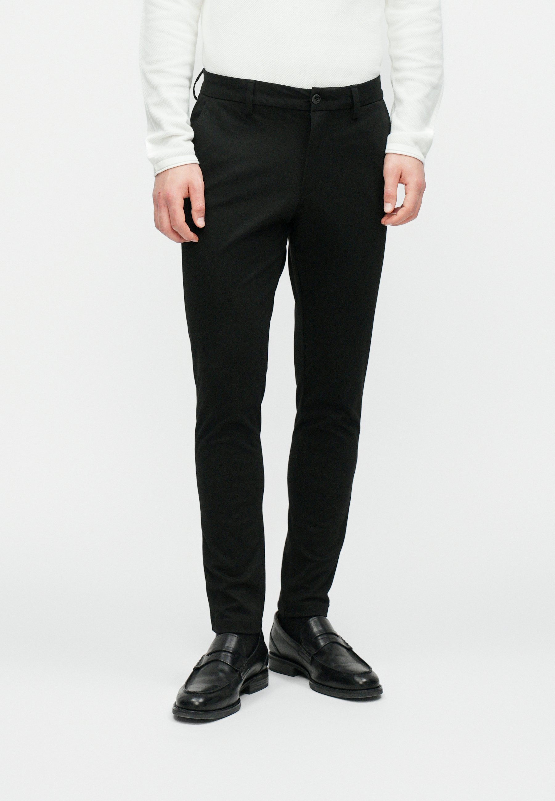 Jack & Jones JPSTMARCO JJCOOPER - Chinos - black - Zalando.co.uk