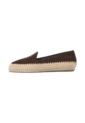 FRED MARTIN COLLECTION, TANGIER - Alpargatas - brun suede
