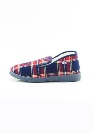 CHARENTAISES OU UNIES - Chaussons - carreaux rouge