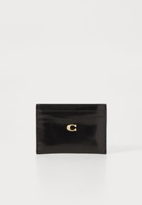 COACH SPAZZOLATO ESSENTIAL CARD CASE - Portafoglio - black