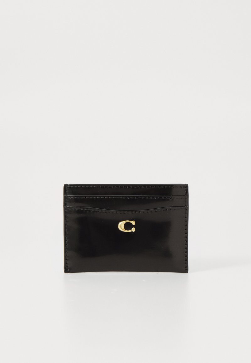 COACH SPAZZOLATO ESSENTIAL CARD CASE - Portafoglio - black