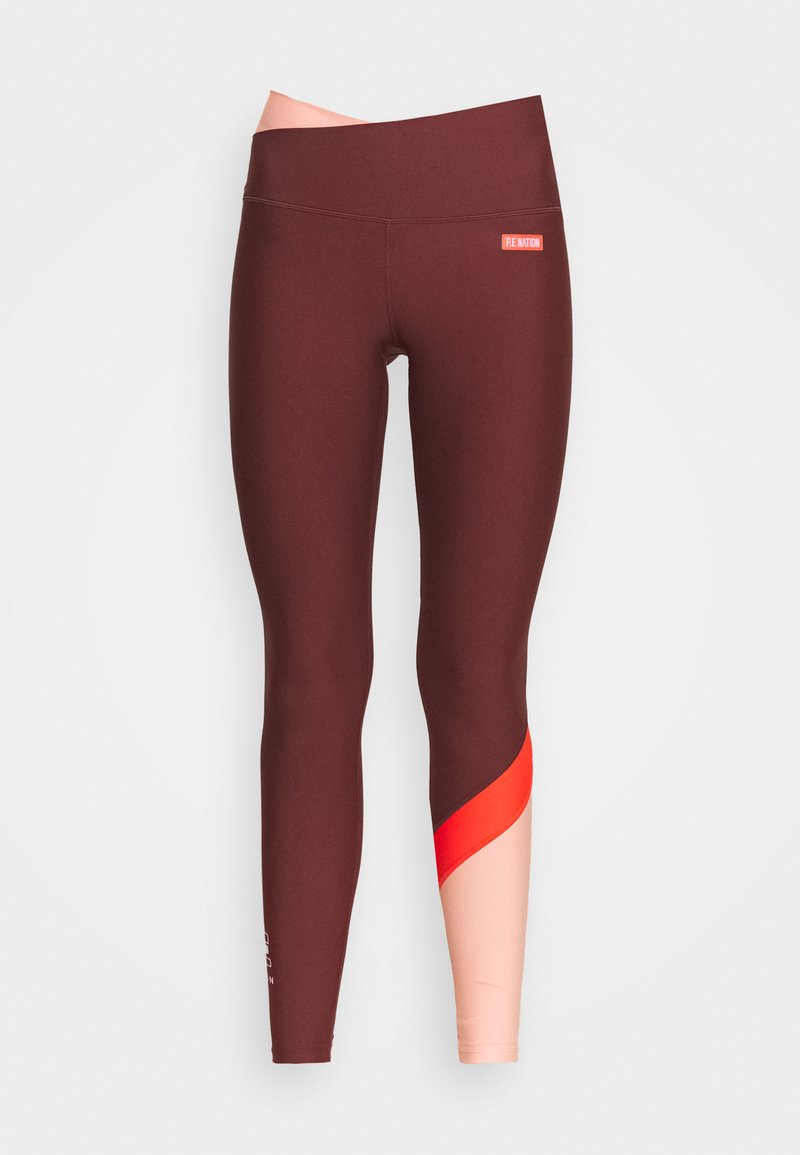 Damen Sportbekleidung | P.E Nation POINT FORWARD LEGGING Tights bordeaux - ZD44492 Damen Sportbekleidung | P.E Nation POINT FORWARD LEGGING Tights bordeaux - ZD44492