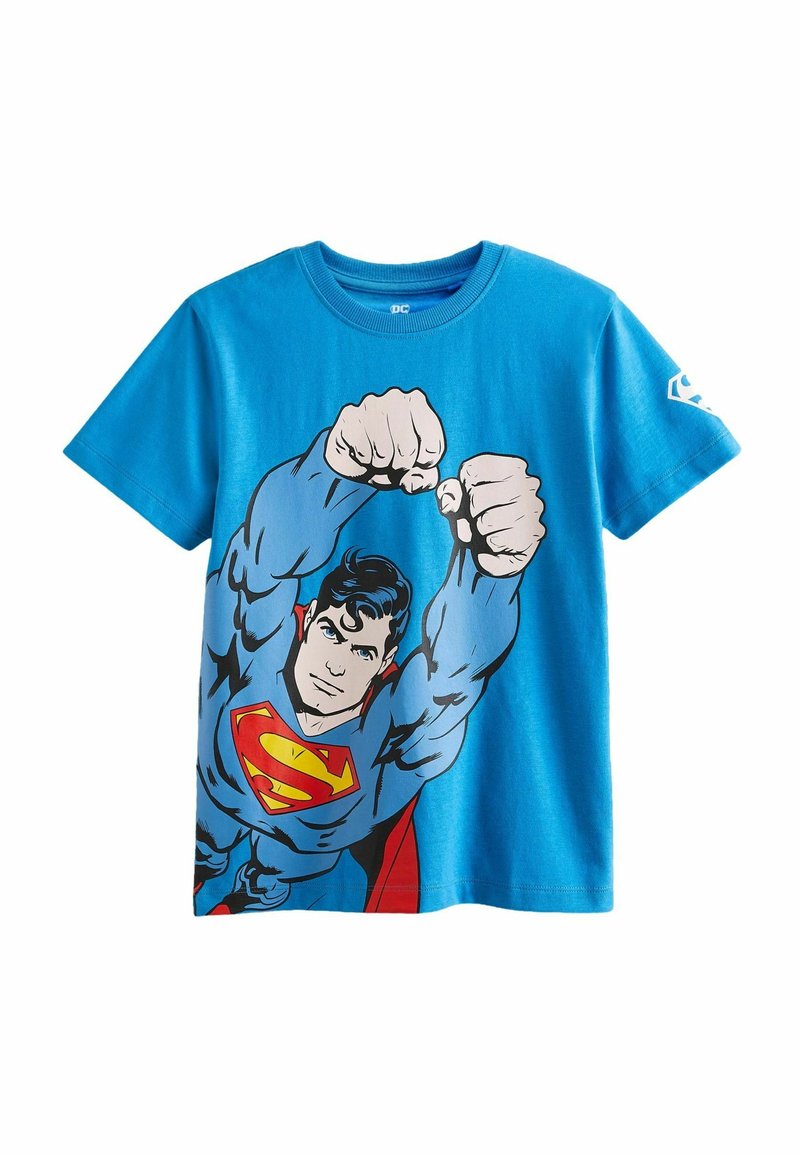 Next LICENSED SUPERMAN - Triko s potiskem - blue