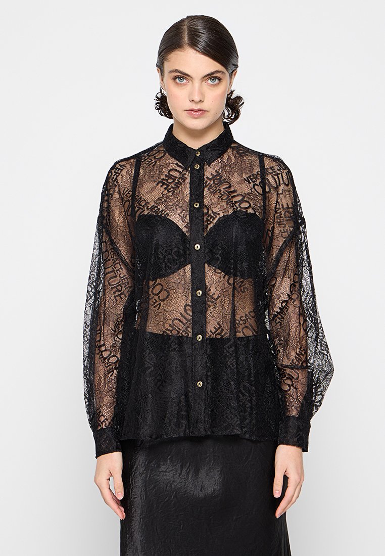 Versace Jeans Couture Overhemdblouse zwart