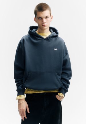 Felpa con cappuccio - blue