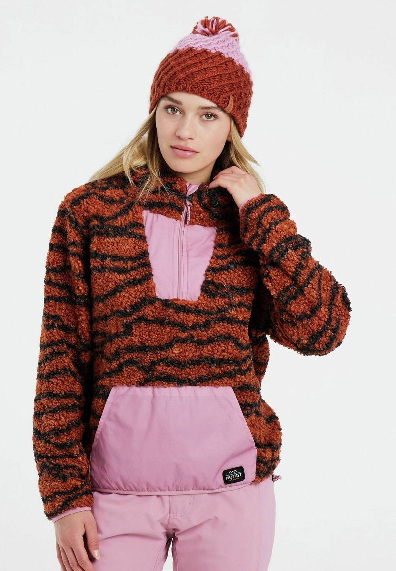Protest PRTFASSA - Fleece jumper - uluru rust