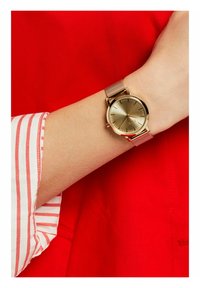 Esprit MIT MILANAISE AUS  - Uhr - gold coloured