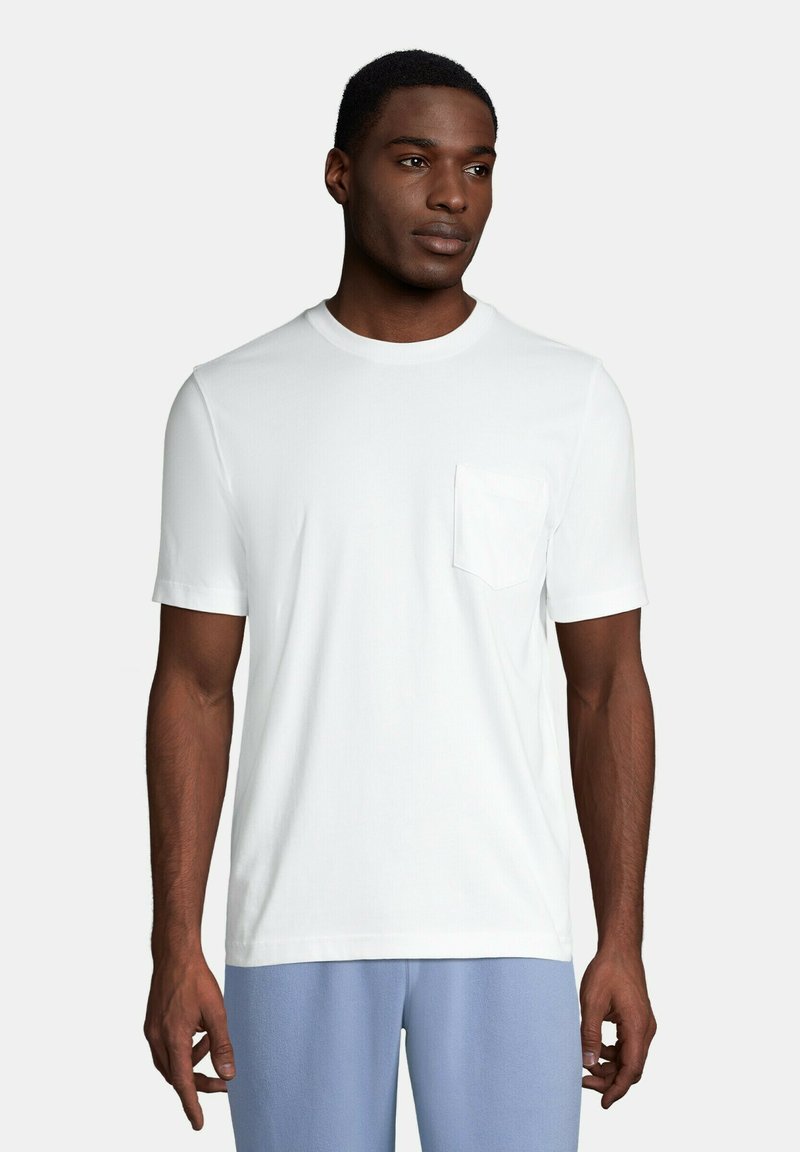 LANDS' END Tshirts basic white/hvid Zalando.dk