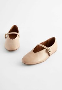 Next SIGNATURE MARY JANE - Pahkluurihmadega baleriinad - taupe