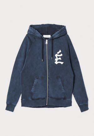 Études ZIPPED HOODIE BASEBALL - Vetoketjullinen college - navy