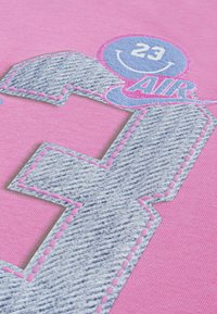 Jordan BLING TEE - T-shirt imprimé - pink glow