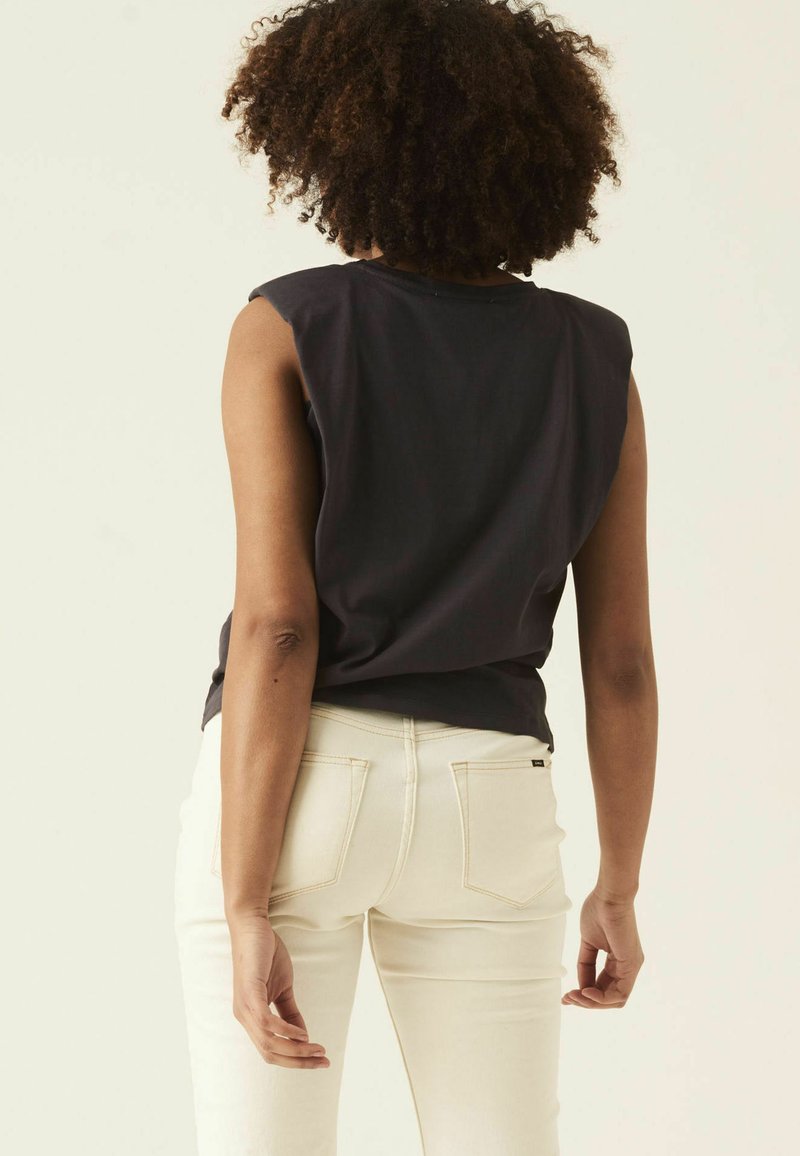 Damen T-Shirts | Garcia Top antracite/grau - SM80310 Damen T-Shirts | Garcia Top antracite/grau - SM80310