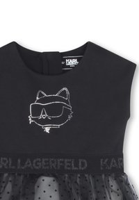 KARL LAGERFELD KIDS Robe de soirée - noir ecru