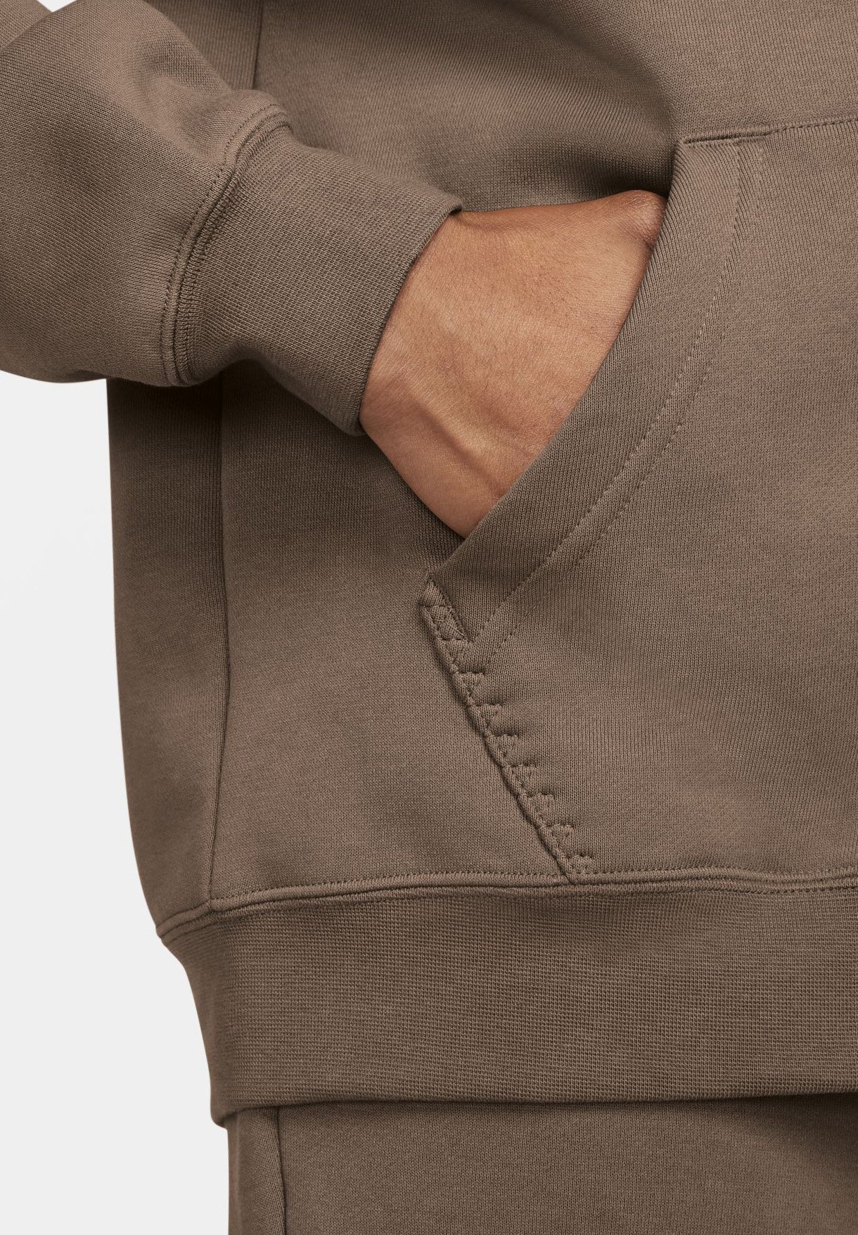 Jordan JORDAN JUMPMAN FLEECE-HOODIE MIT DURCHGEHENDEM REISSVERSCHLUSS FÜR  HERREN - Sudadera con cremallera - brown/marrón - Zalando.es