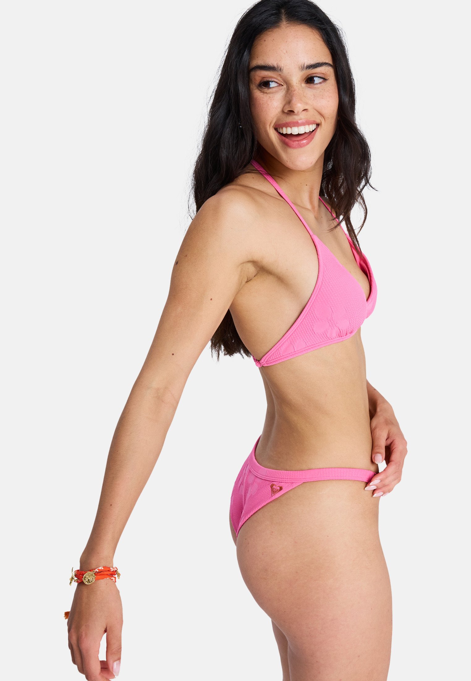 Roxy PARADISE CHEEKY - Bikini bottoms - sangria sunset/pink