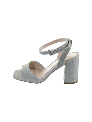 Sandaler med høye hæler - silver