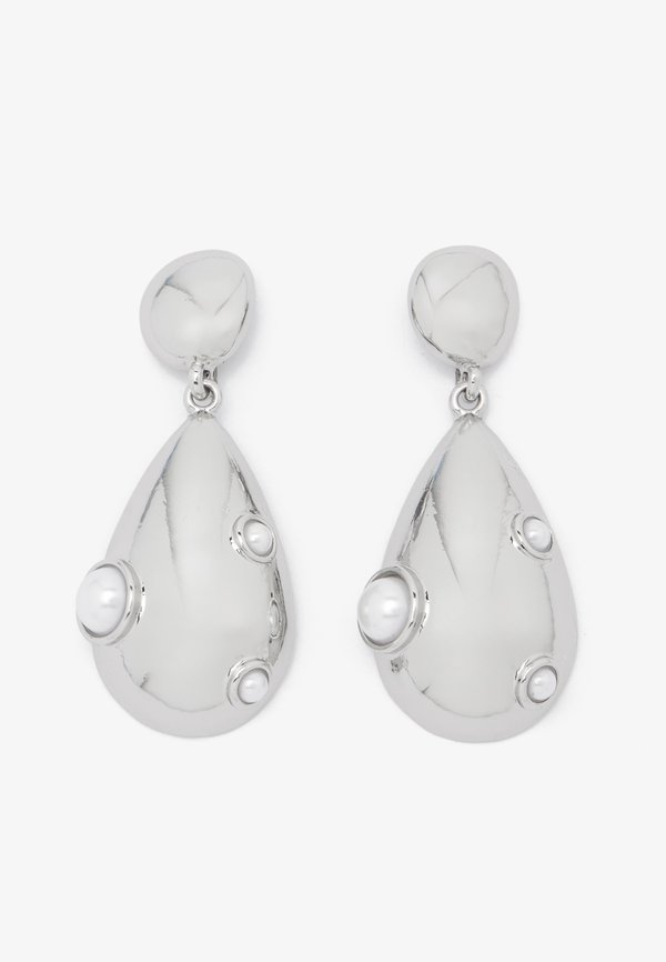 Earrings - rhodium