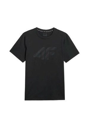 4F, TSHIRT M3342 - T-shirt imprimé - black