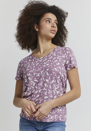 ICHI IHLISA  - T-shirts print - lavender mist