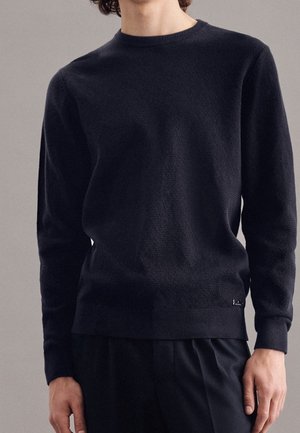 Strickpullover - dark blue