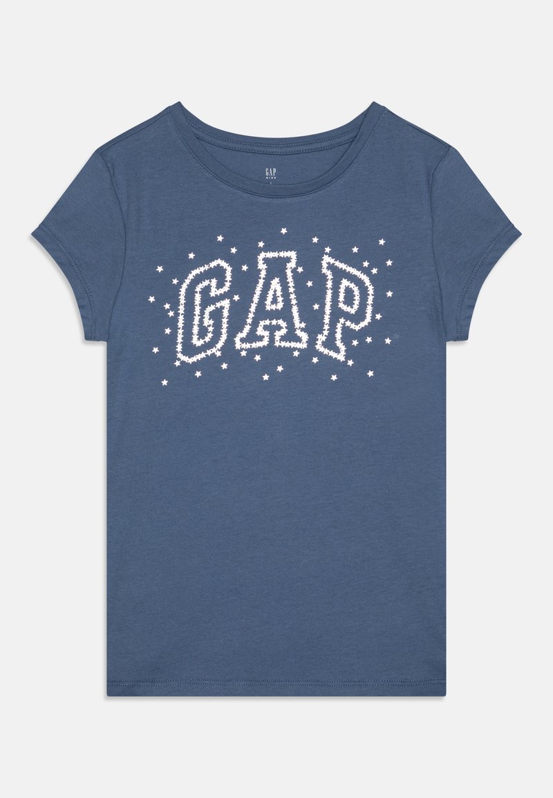 GAP MAY GIRLS - Nyomott mintás póló - bainbridge blue