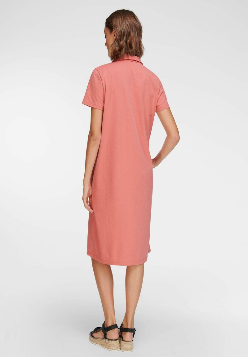 Damen Freizeitkleider | Green Cotton Freizeitkleid koralle - WF76220 Damen Freizeitkleider | Green Cotton Freizeitkleid koralle - WF76220