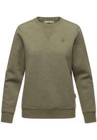 Marikoo - UMIKOO - Sweatshirt - dusty olive melange Thumbnail Image 1