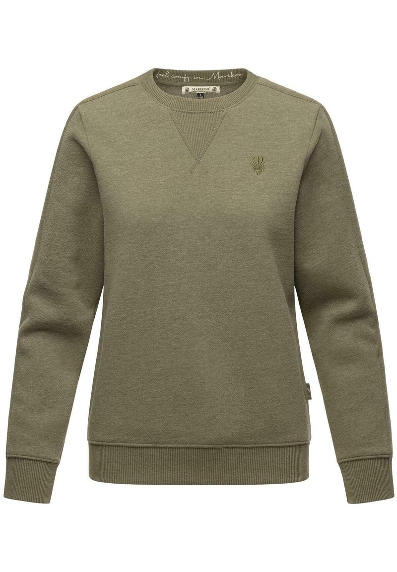 Marikoo UMIKOO - Felpa - dusty olive melange