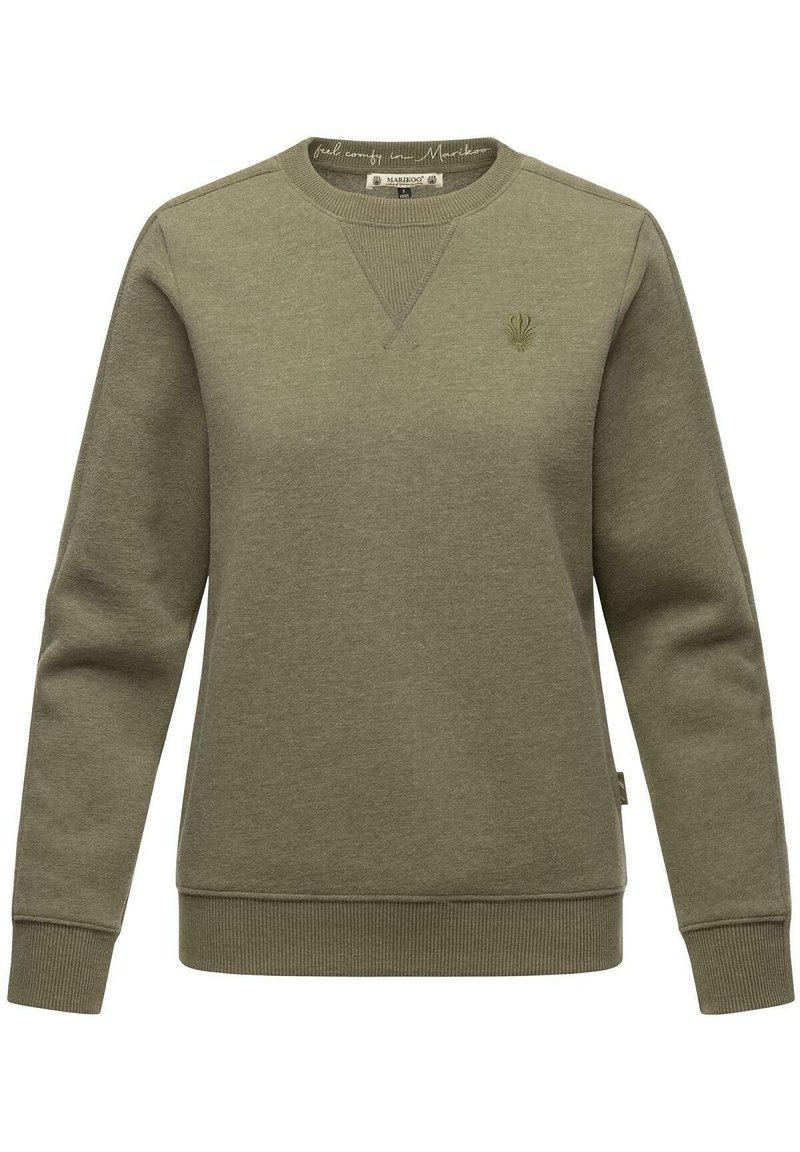 Marikoo - UMIKOO - Sweatshirt - dusty olive melange, Enlarge