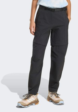 XPERIOR UTILITAS ZIP-OFF PANTS - Outdoor trousers - black