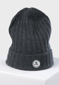 CASH-MERE UNISEX metaliczny szary