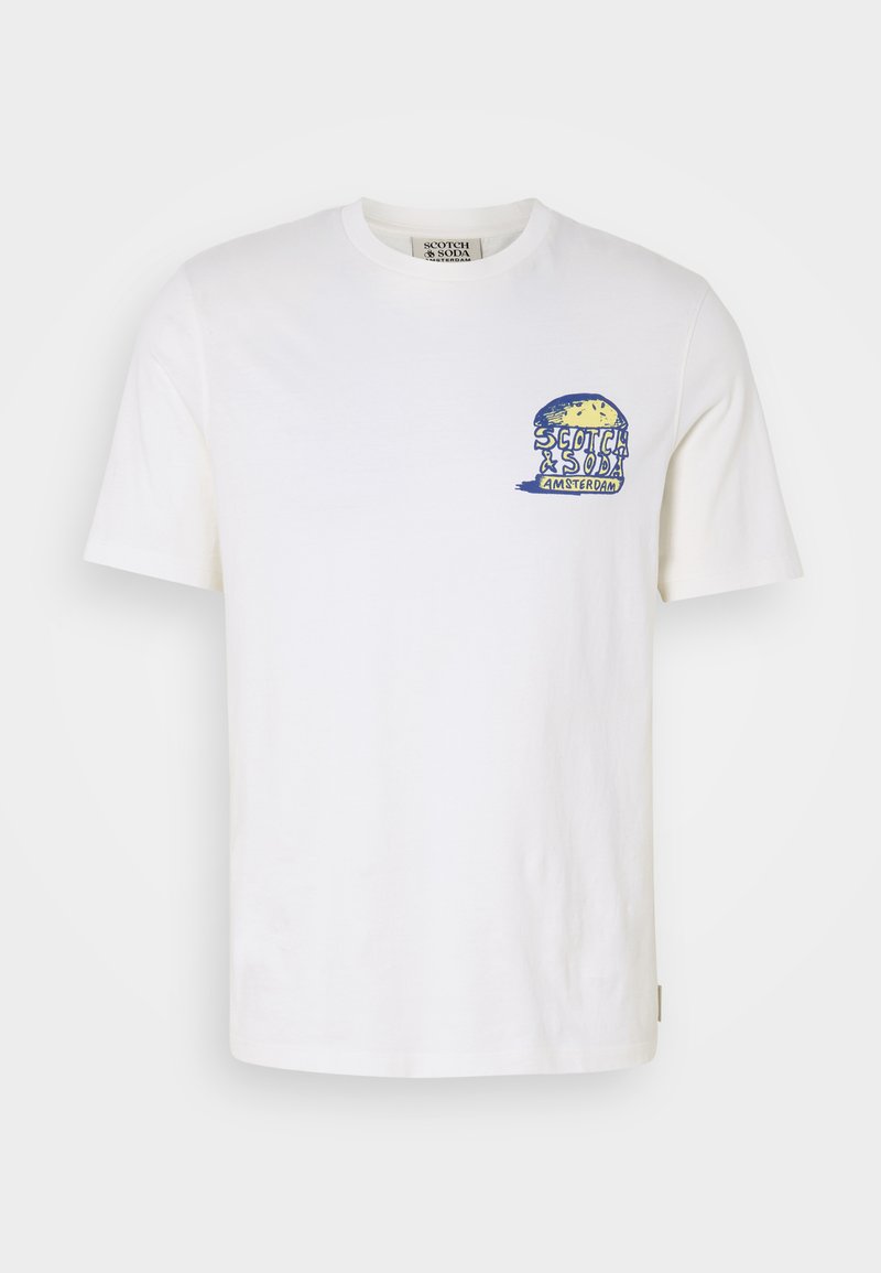 Scotch & Soda T-shirt print crème