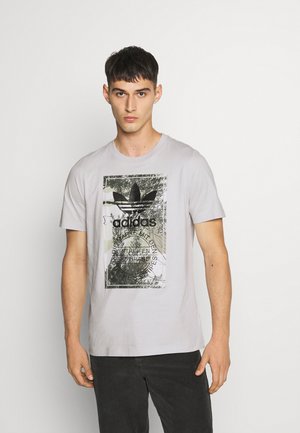 CAMO TONGUE TEE - T-shirt imprimé - grey