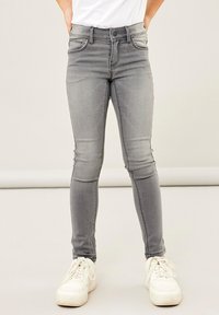 Name it - NKFPOLLY PANT - Jeans Skinny Fit - light grey denim Miniaturebillede 1