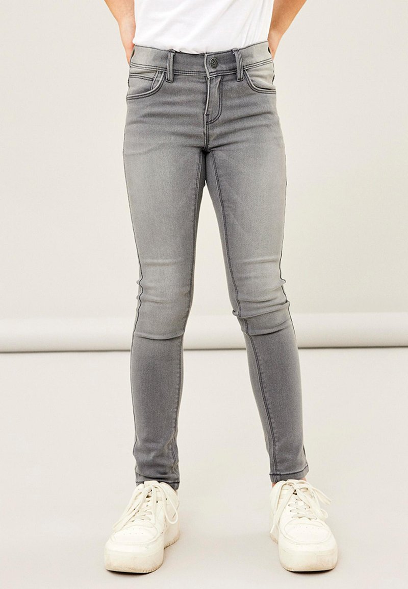 Name it - NKFPOLLY PANT - Blugi skinny fit - light grey denim, Extindeți