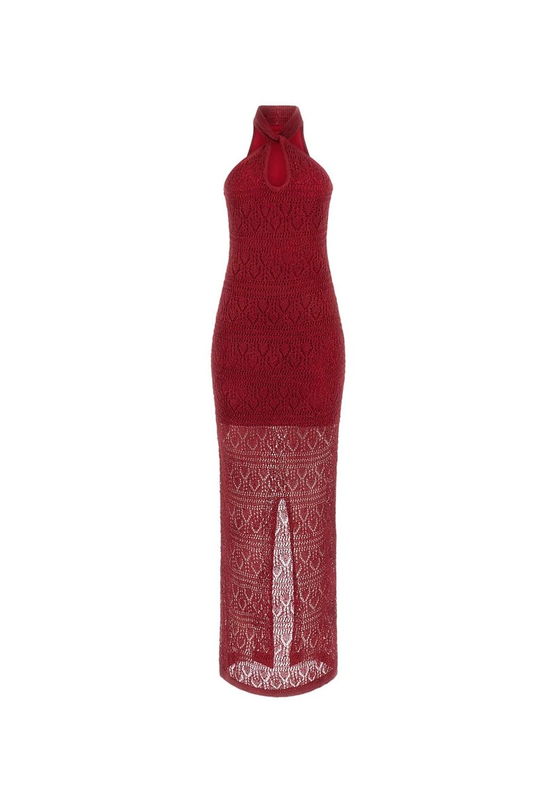 Guess LANGES BODYCON - Jumper dress - rot/red - Zalando.ie