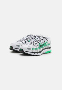 Nike Sportswear P 6000 UNISEX - Zapatillas - white/black/metallic silver