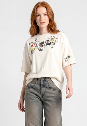 myMo Printtipaita - beige