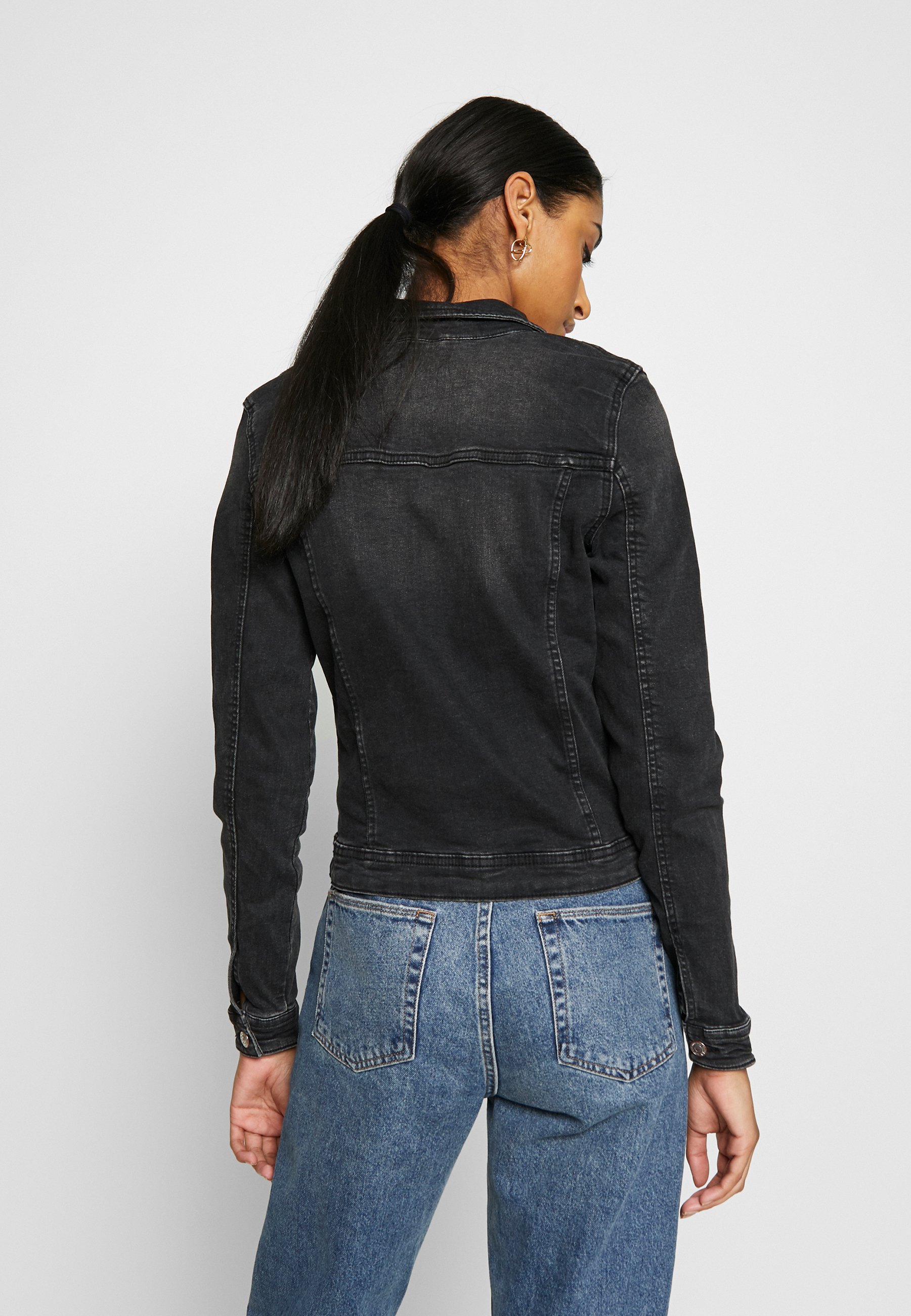 ONLY ONLTIA LIFE JACKET - Denim jacket 