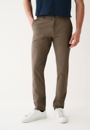 Next SLIM FIT STRETCH - Chino stiliaus kelnės - mushroom brown