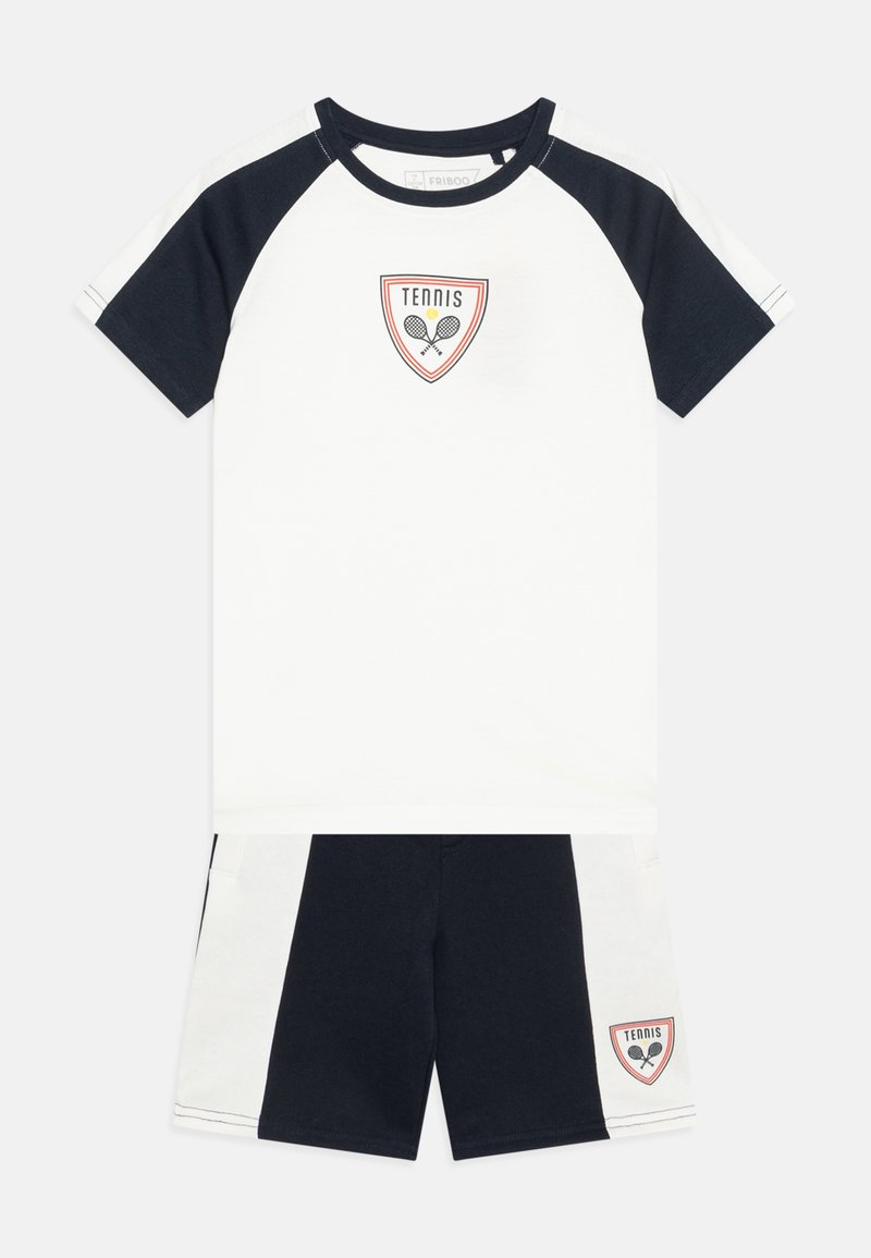 Friboo TEE SET - Trükipildiga T-särk - dark blue/white