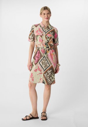 Shirt dress - pink