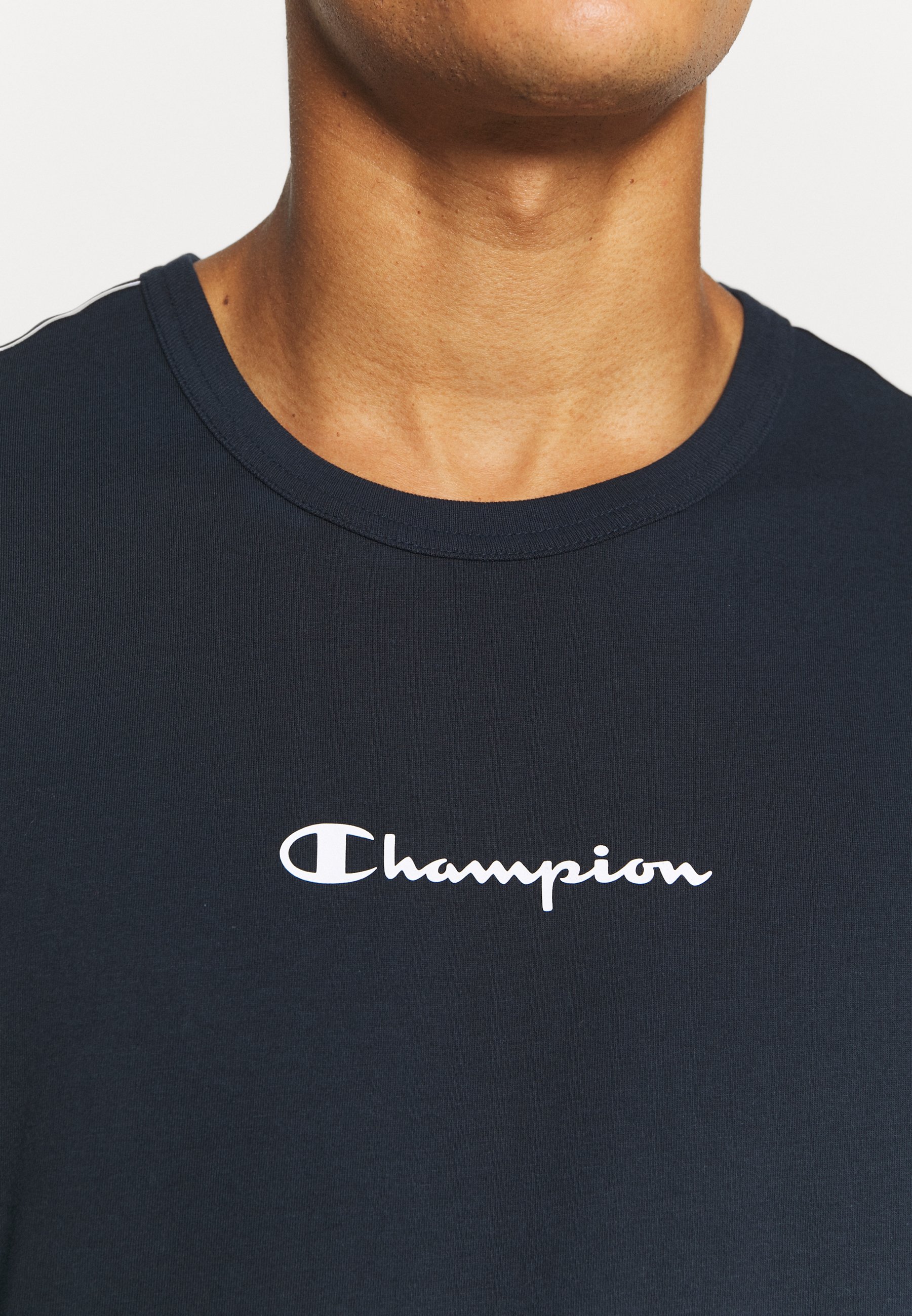 blue champion tee
