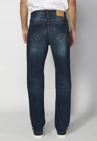 Koroshi Džínsy s rovným strihom - azul osc dark blue